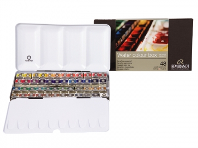 Rembrandt water colour de luxe set 05M8648 pans